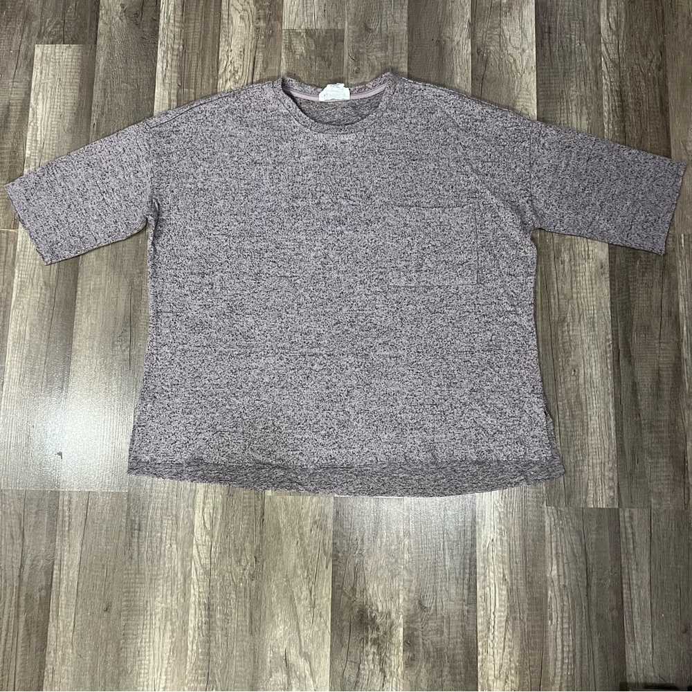For The REPUBLIC Denim. Gray. Short Sleeve top. Size S. (Like new).